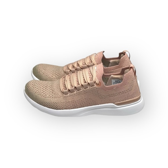 VHTF: new Lululemon x APL ॐ Techloom Breeze Knit Sneaker ॐ Rose Gold Dust ॐ 5.5M - Picture 7 of 16